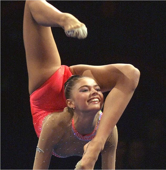 Alina Kabaeva - probably the most flexible gymnast ever!